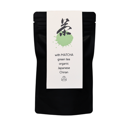 Organic Chiran Green Tea with matcha