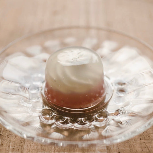 Water-based jelly with rare cheese filling 4 pieces